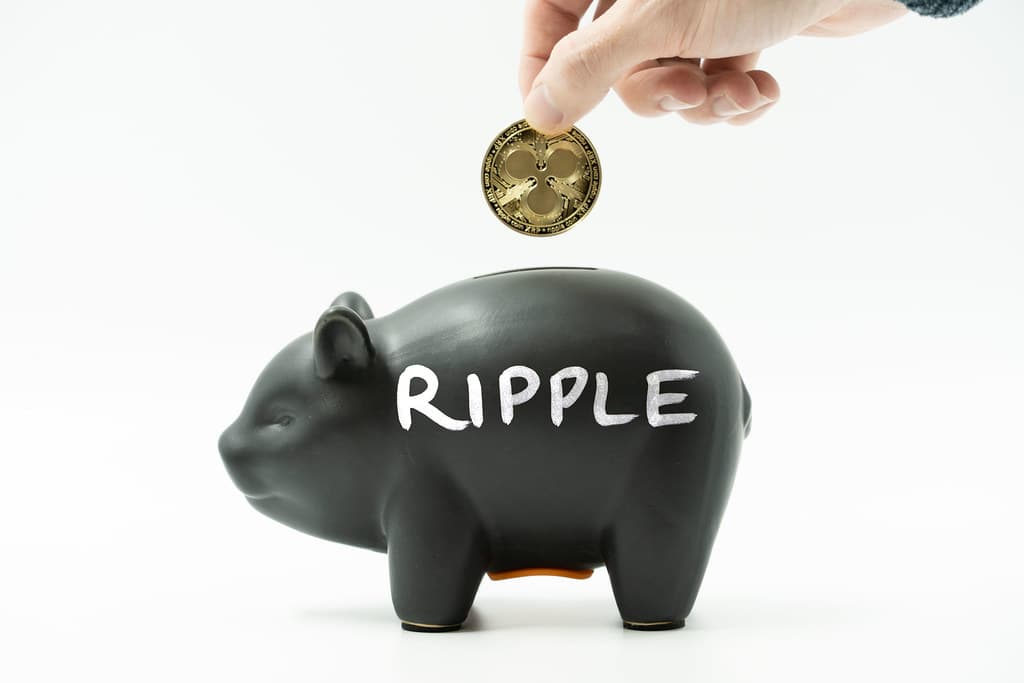 暗号資産(Ripple/XRPイメージ)のコンセプト画像